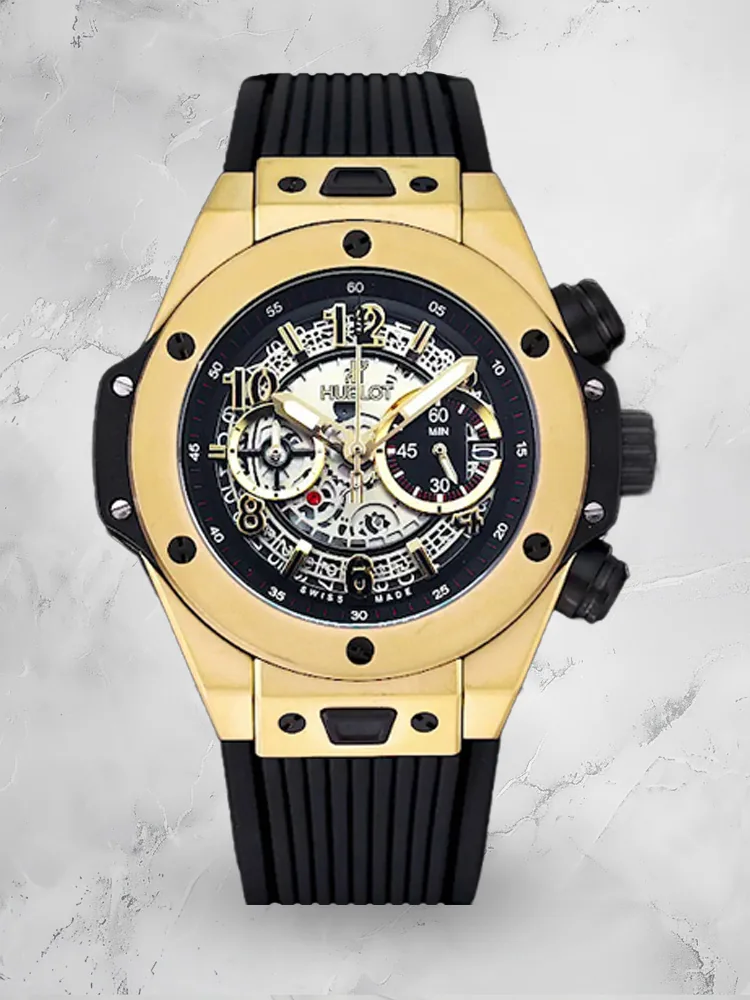 Hublot Big Bang Replica Unico 411.MX.1138.RX Full Magic Gold Skeleton Dial Watch