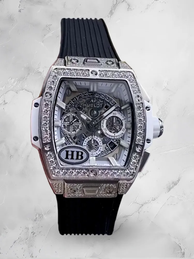Hublot Spirit Of Big Bang Replica 642.NX.0170.RX.1704 42mm Gray White Hollow Dial Watch