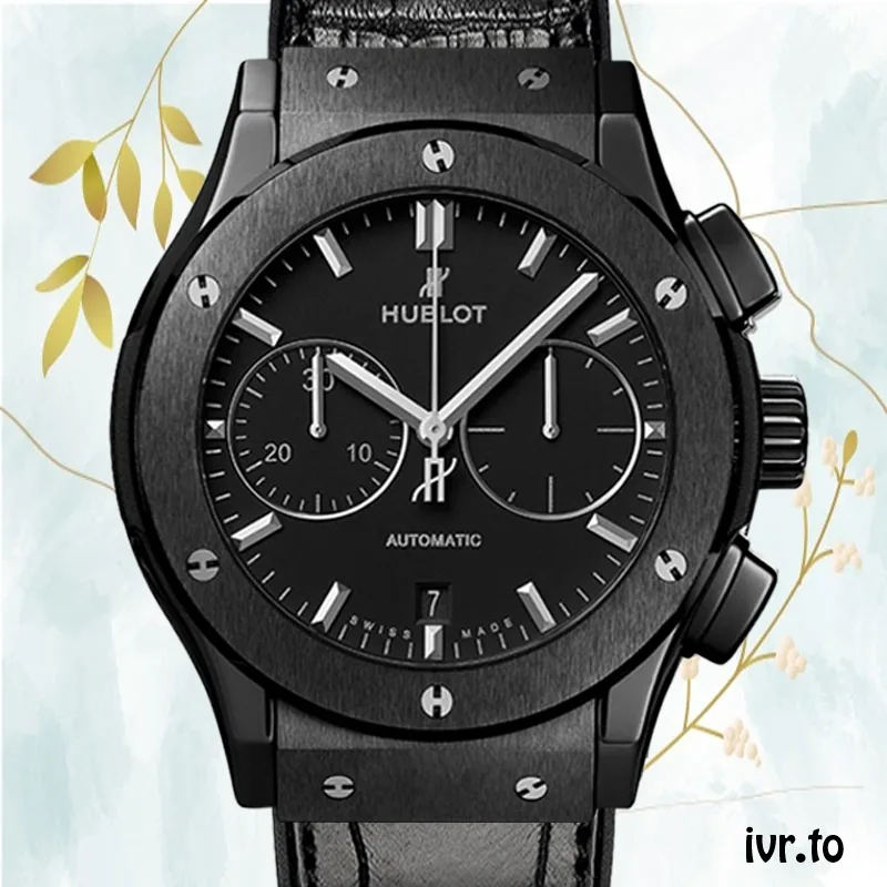 Hublot Classic Fusion Men 521.CM.1171.RX-001 44mm Automatic Leather Strap