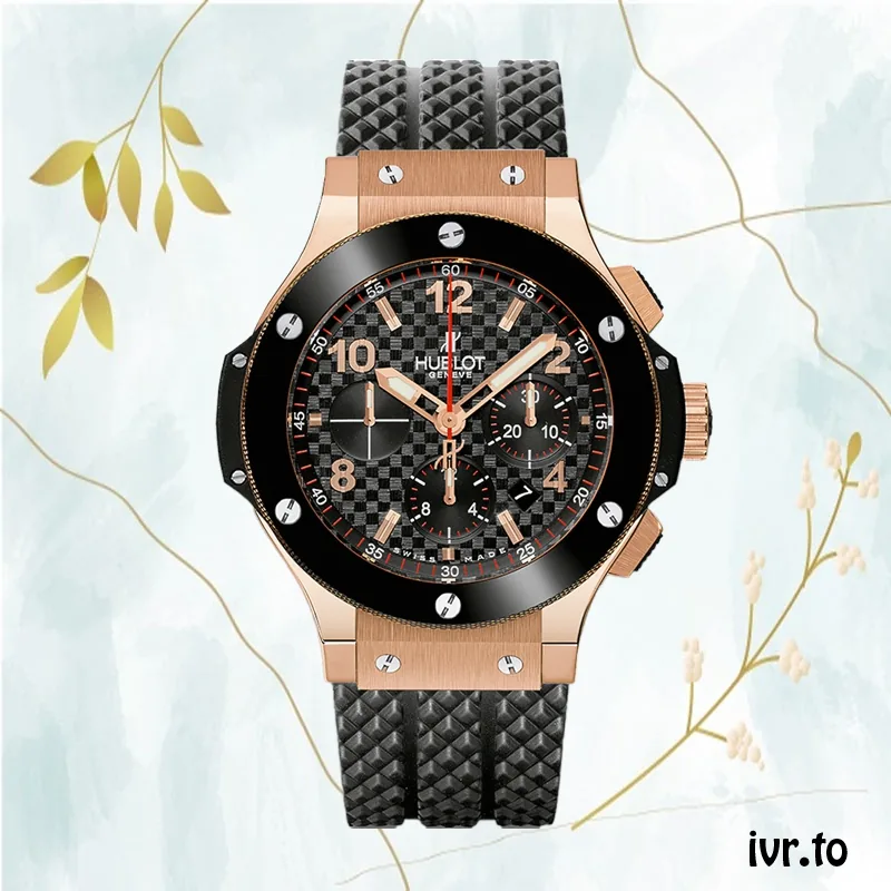 Hublot Big Bang 301.PB.131.RX Men's 44mm/48mm Rose Gold-tone Rubber Band