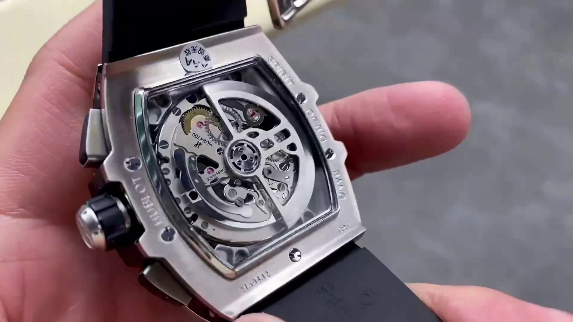 Hublot Big Bang Spirit Replica 642.NX.0170.RX.1104 42mm Skeleton Dial Watch