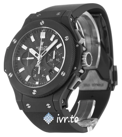 Hublot 44mm ivr301.CI.1770.RX Mens 44 MM Ceramic Black