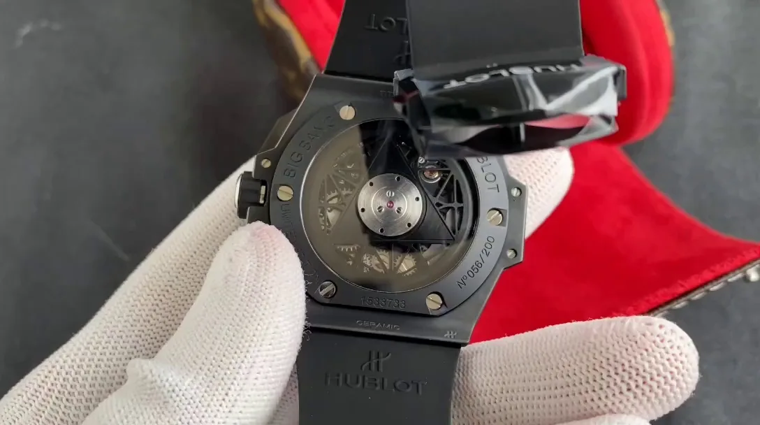 Hublot Big Bang Sang Replica Bleu II 418.CX.1107.RX.MXM22 45mm Black Dial Watch