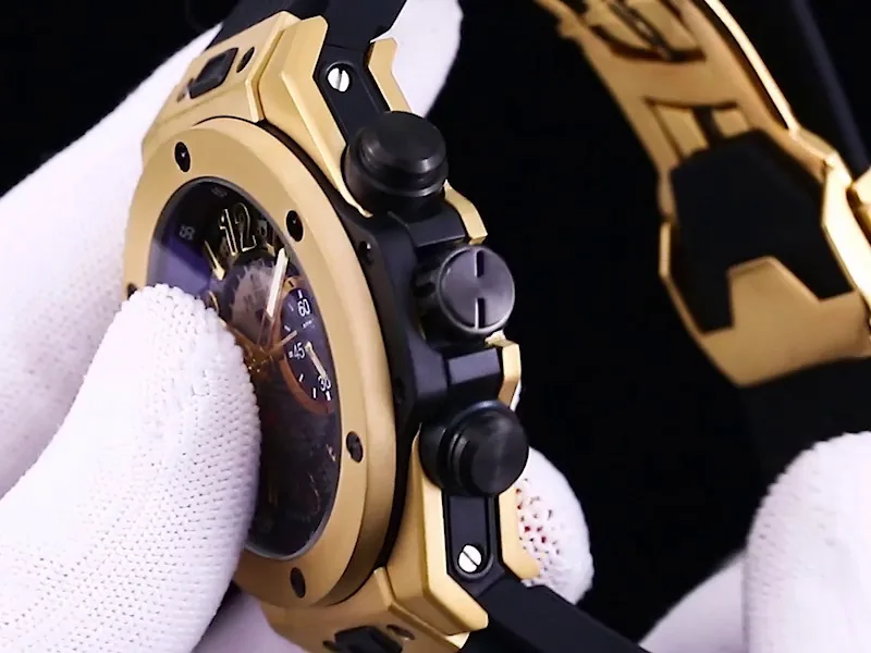 Hublot Big Bang Replica Unico 411.MX.1138.RX Full Magic Gold Skeleton Dial Watch