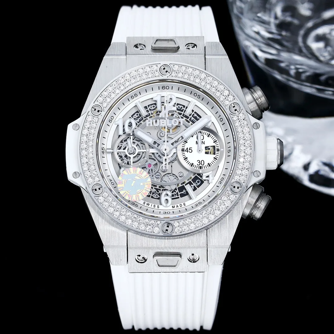 Swiss Hublot Big Bang Unico 441.NE.2011.RW.1104 Replica Diamond Bezel 42mm Watch – Elegant Skeleton Dial