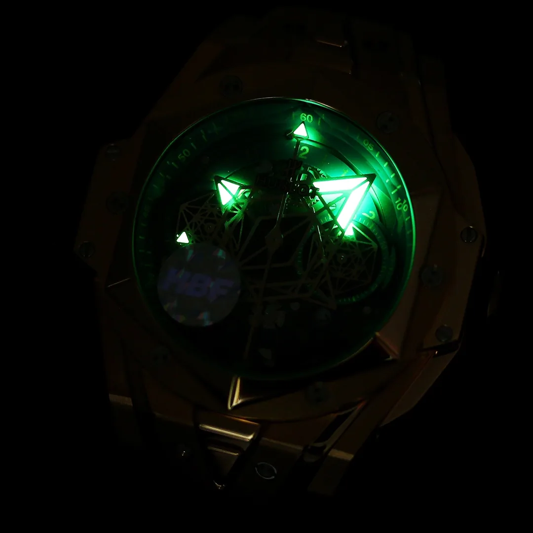 Hublot Big Bang Replica Unico Sang Bleu II Rose Case Watch