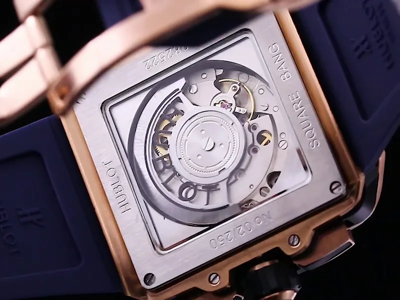 Hublot Square Big Bang Replica 42 821.OX.0180.RX 18K King Gold Watch