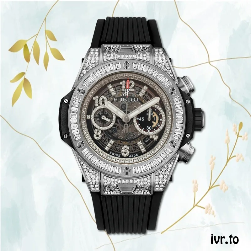 Hublot Big Bang 44mm 411.NX.1170.RX.0904 Men Diamonds