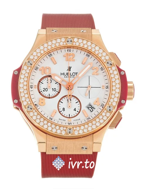 Hublot 41mm ivr341.PR.2010.RR Ladies 41 MM Red Gold