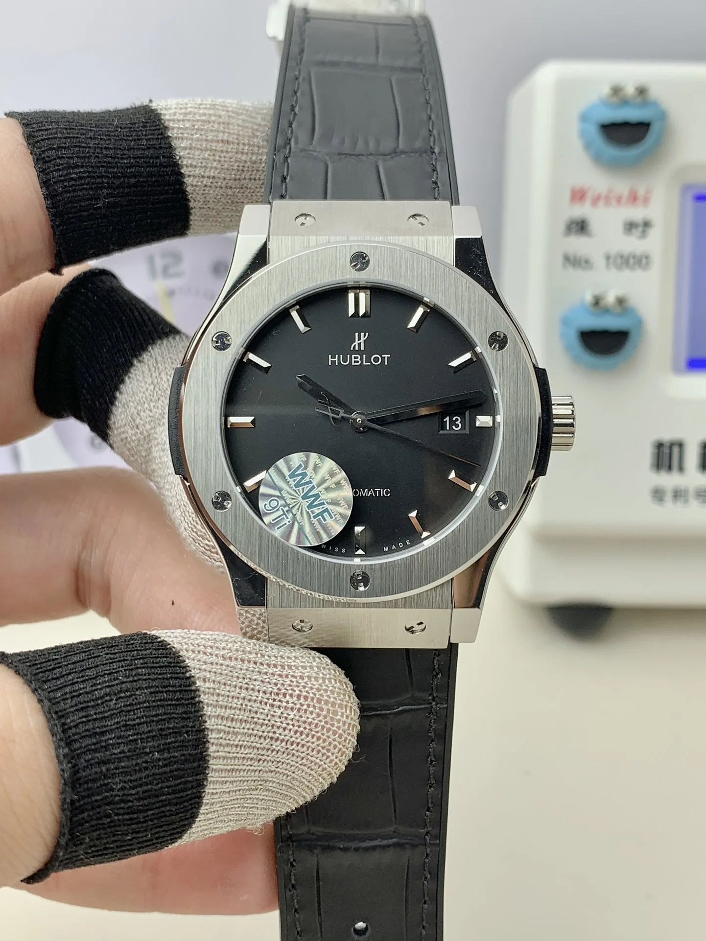 HUBLOT Classic Fusion Titanium Black Shiny 42 Replica: The perfect choice for meticulously recreating luxury and modernity
