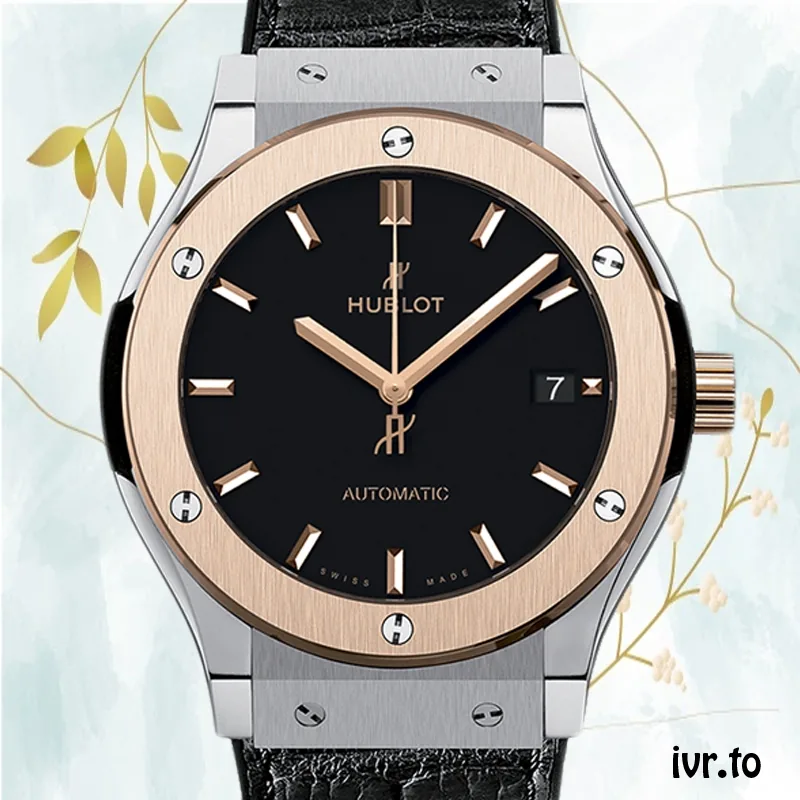 Hublot Classic Fusion 43mm 511.NO.1181.LR Men's Leather Strap