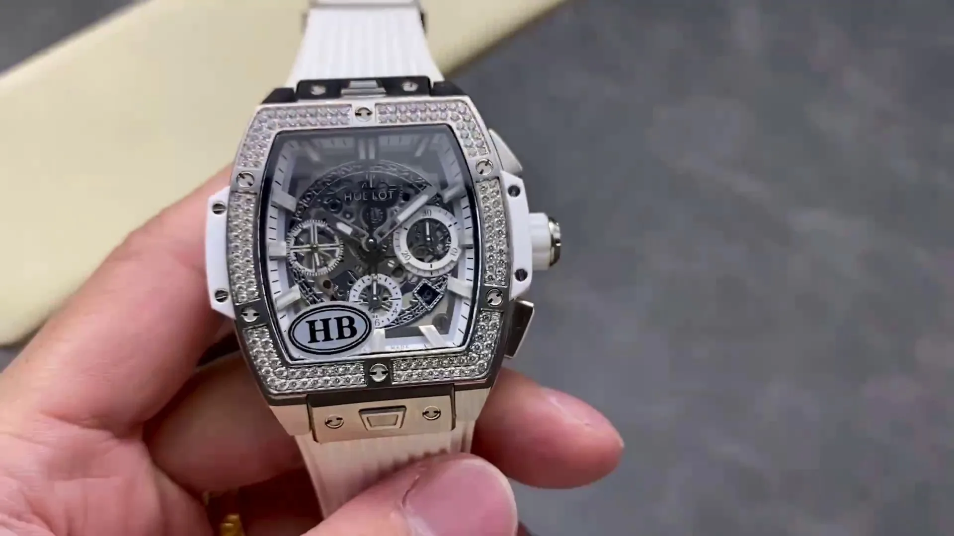 Hublot Spirit of Big Bang Replica 642.NE.2010.RW.1204 42mm White Dial Watch