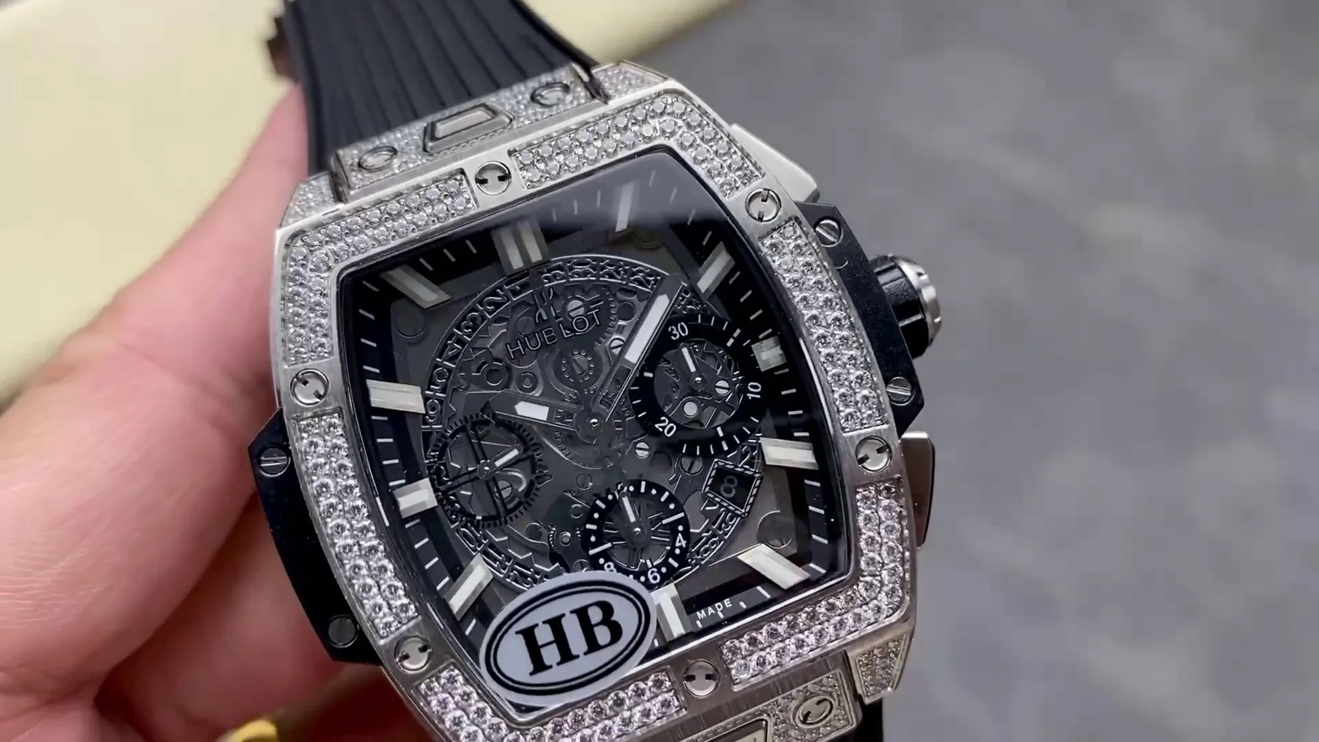 Hublot Big Bang Spirit Replica 642.NX.0170.RX.1104 42mm Skeleton Dial Watch