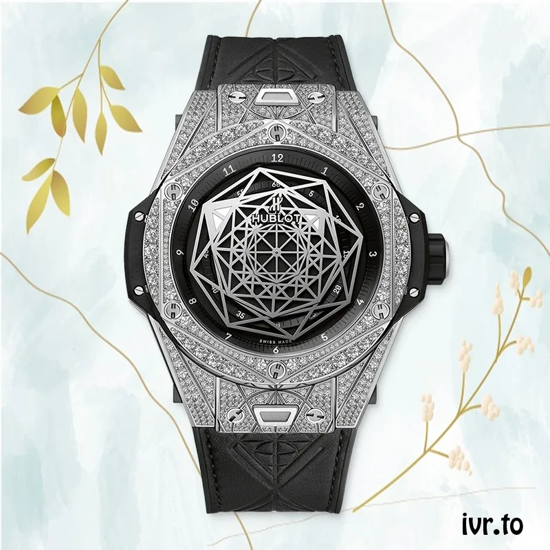 Hublot Big Bang Men 415.NX.1112.VR.1704.MXM17 44mm Leather Strap