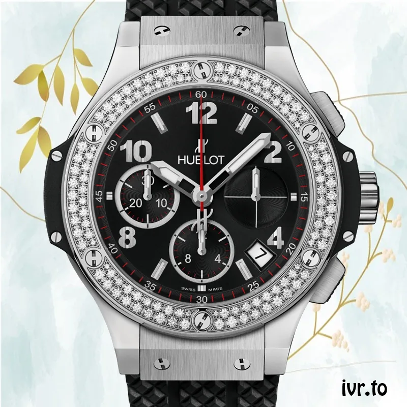 Hublot Big Bang 341.SX.130.RX.114 44mm Men's Automatic Diamond Bezel