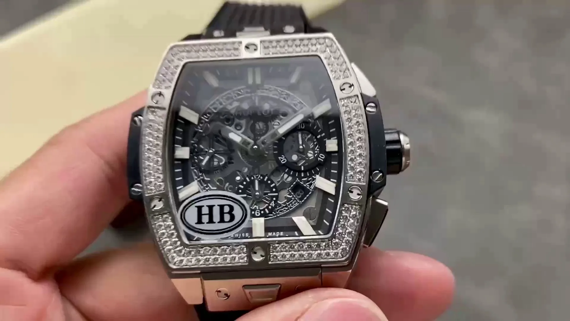 Hublot Spirit Of Big Bang Replica 642.NX.0170.RX.1104 42mm Grey Dial Watch