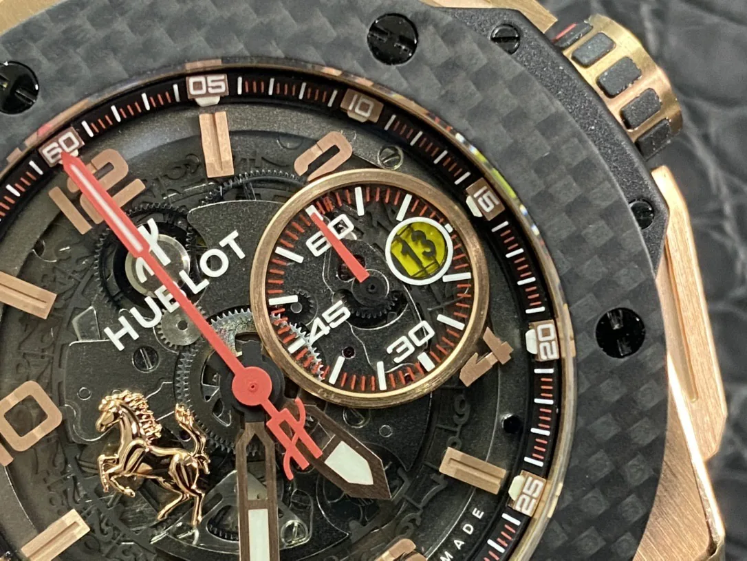 Swiss AAA Hublot Big Bang Unico 401.00.0123.VR Replica Ferrari Limited Edition 45mm Luxury Sport Watch