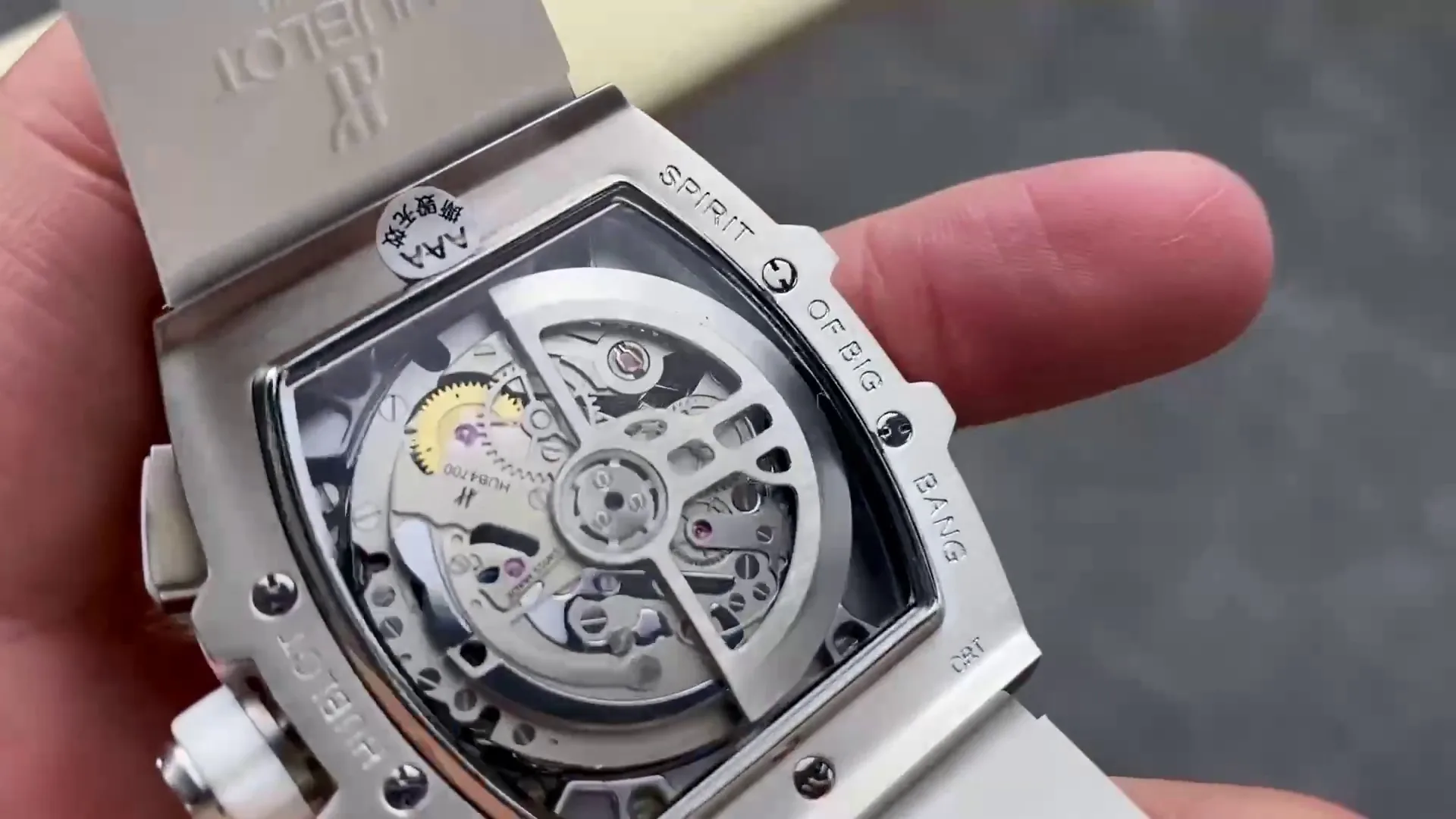 Hublot Spirit Of Big Bang Replica 642.NE.2010.RW.1204 42mm Grey Dial Watch