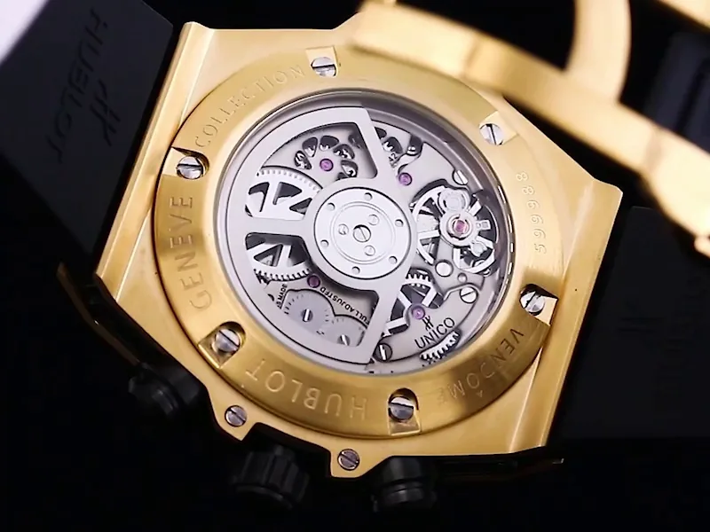 Hublot Big Bang Replica Unico 411.MX.1138.RX Full Magic Gold Skeleton Dial Watch