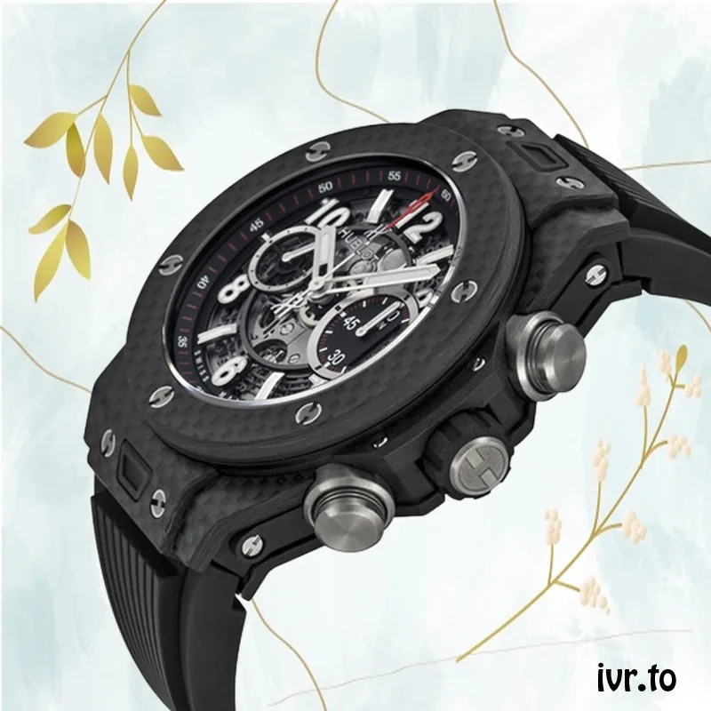 Hublot Big Bang 411.QX.1170.RX 46mm Men Rubber Band Quartz/Automatic