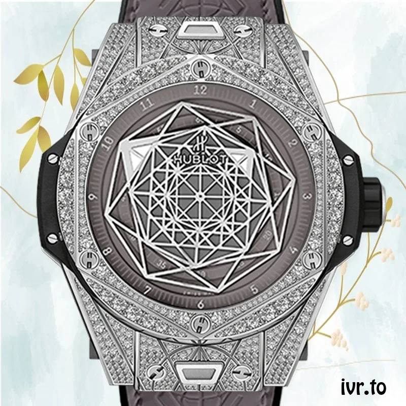 Hublot Big Bang 44mm Men 465.SS.7047.VR.1204.MXM20-002 Grey Dial Diamonds