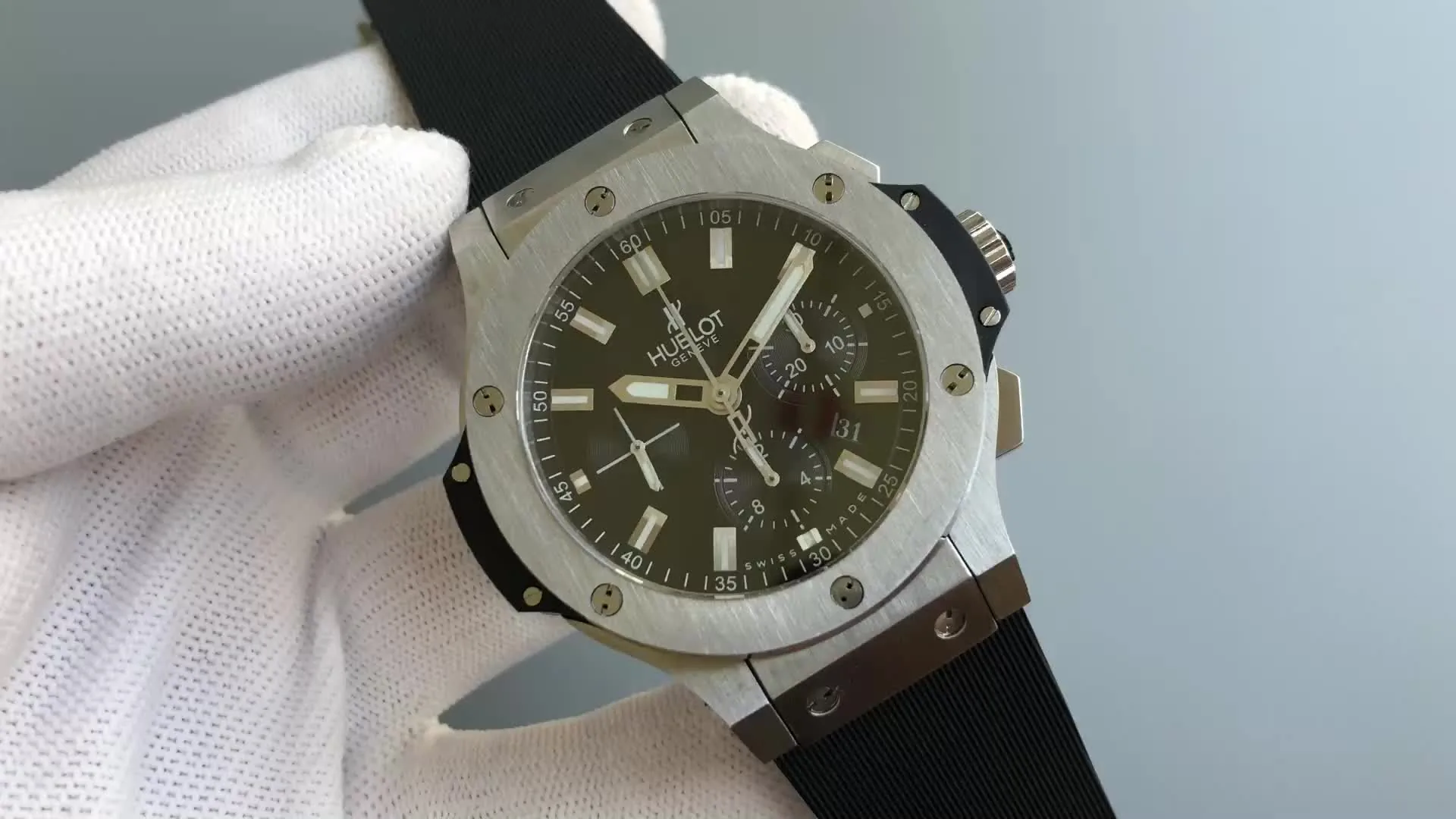 Hublot Big Bang Replica 301.SX.1170.RX 44mm Black Dial Stainless Steel Watch