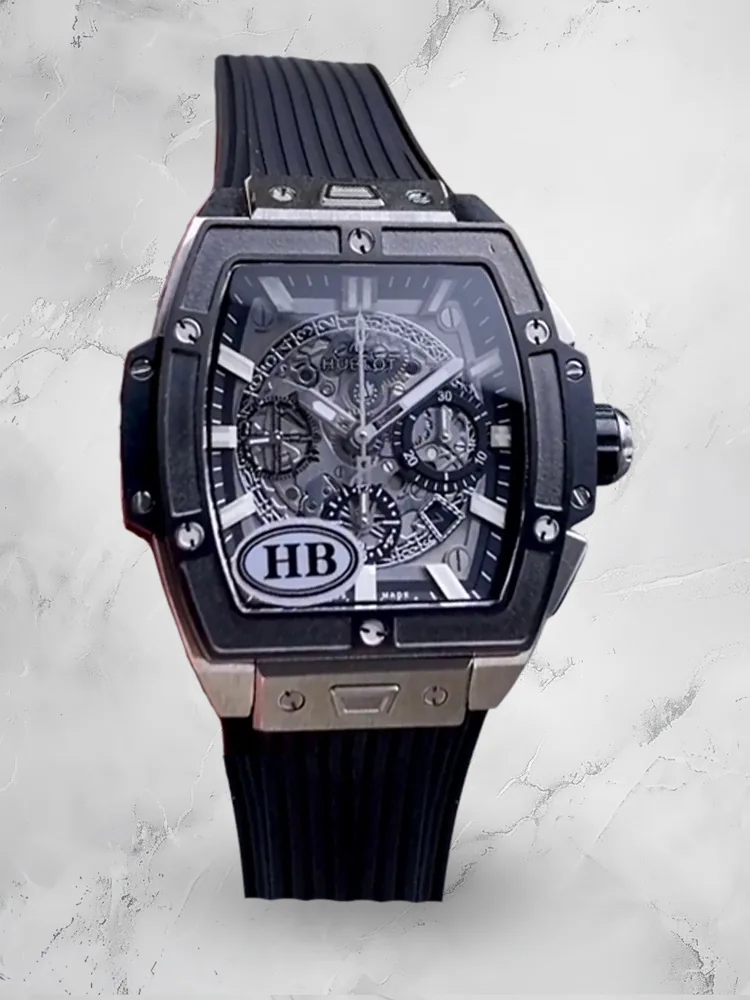 Hublot Spirit Of Big Bang Replica 642.NM.0170.RX 42mm Black Ceramic Watch