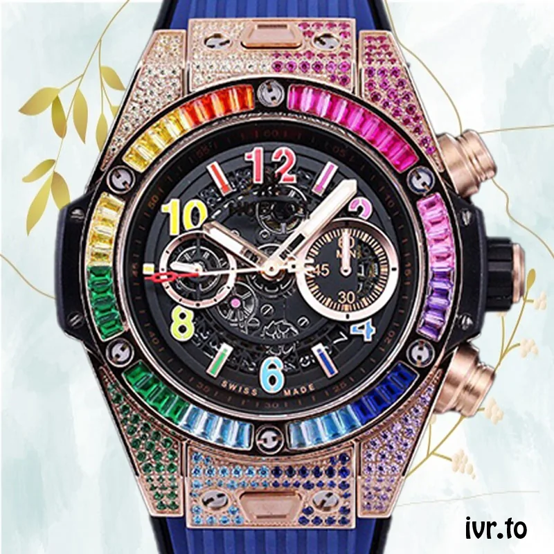 Hublot Big Bang 421.OX.1118.LR.0999-001 Men 44mm Rubber Band Automatic