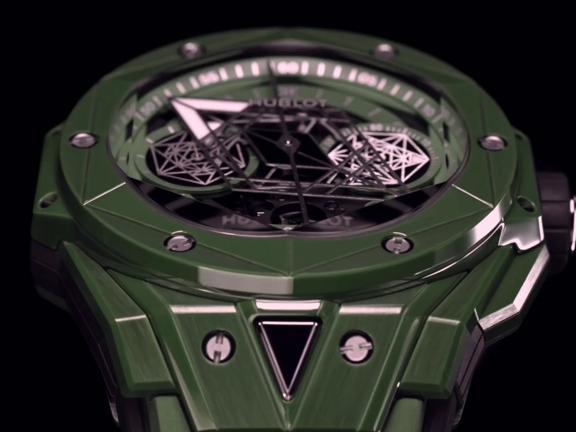 Hublot Big Bang Replica Unico 418.GX.5207.RX.MXM22 45mm Green Ceramic Watch