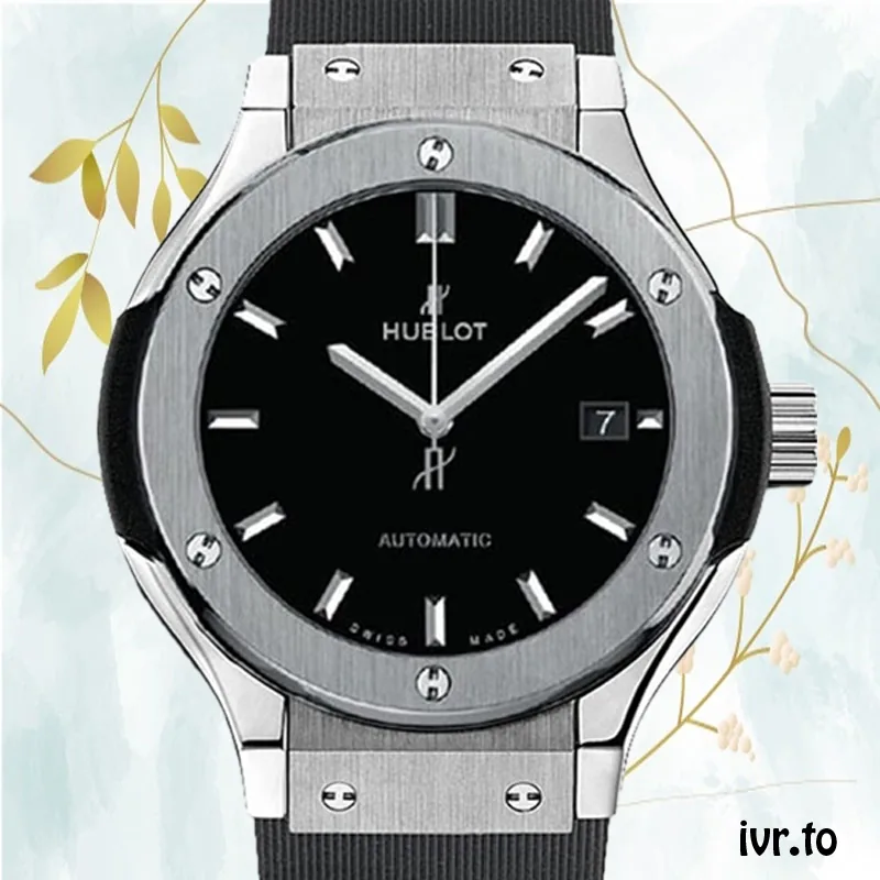 Hublot Classic Fusion Ladies 582.NX.1170.RX 33mm Rubber Band Automatic