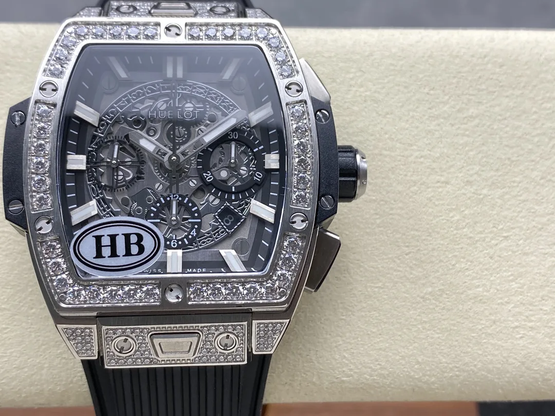 Hublot Spirit Of Big Bang Replica 642.NX.0170.RX.1704 42mm Grey Black Dial Watch