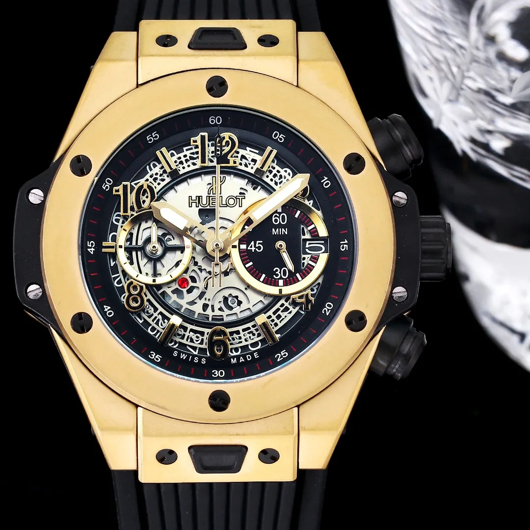 Hublot Big Bang Replica Unico 411.MX.1138.RX Full Magic Gold Skeleton Dial Watch
