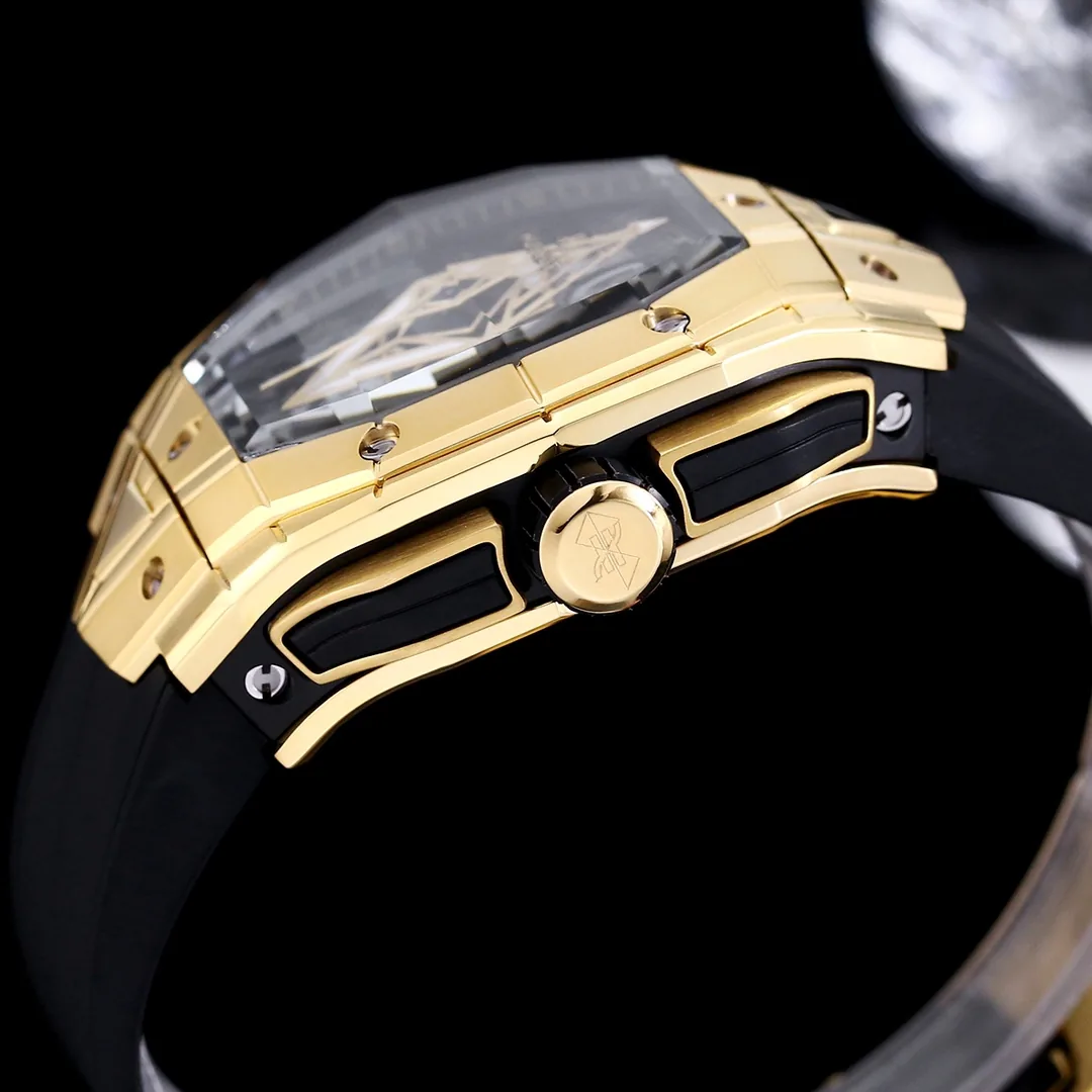 Hublot Big Bang Replica Sang Bleu II Magic Gold Case Watch