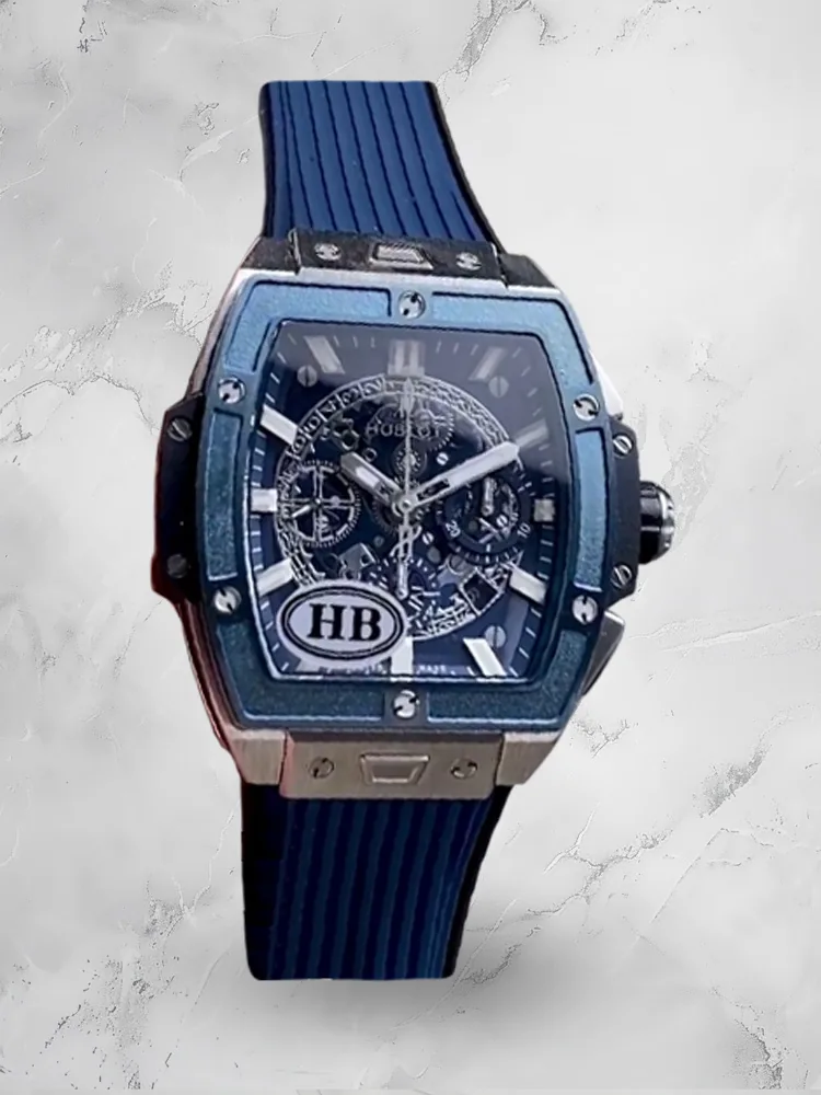 Hublot Spirit Of Big Bang Replica 642.NL.7170.RX 42mm Titanium Blue Ceramic Watch
