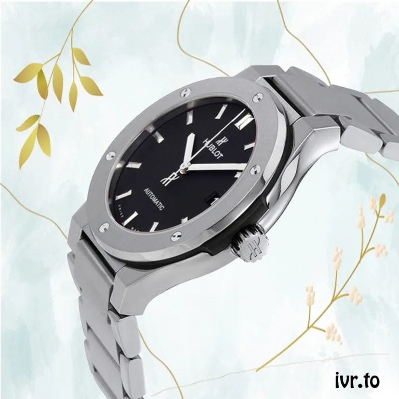 Hublot Classic Fusion 510.NX.1170.NX Men's 45mm Black Dial Stainless Steel