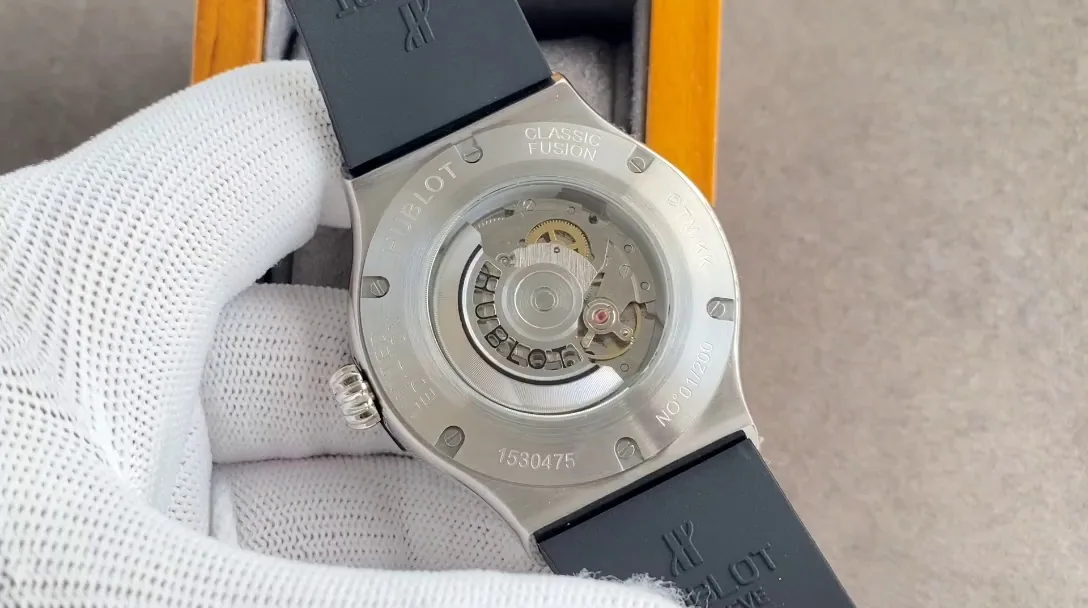 Hublot Classic Fusion Replica Murakami 45mm White Diamond Sunflower Watch