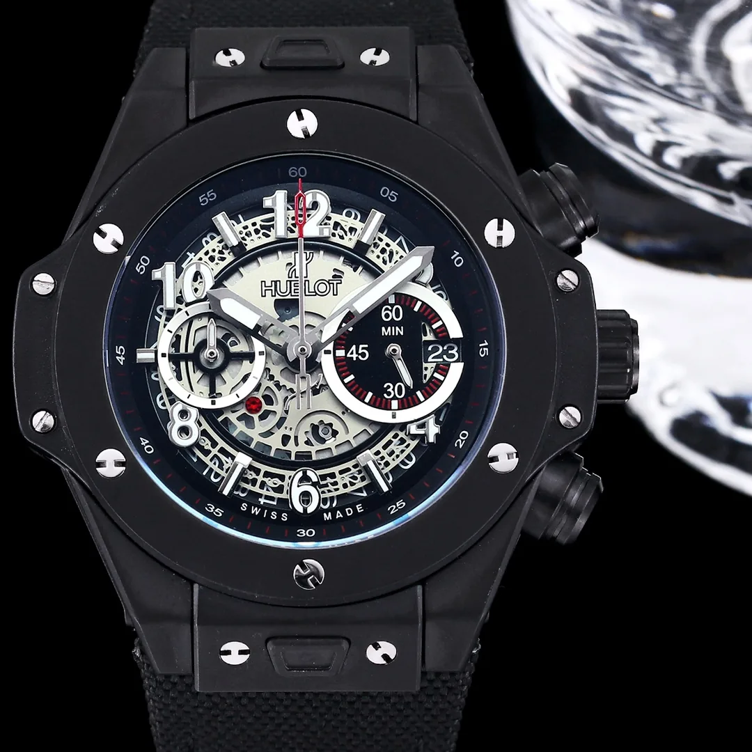 Hublot Big Bang Replica Unico Black Magic 42mm Black Dial Watch