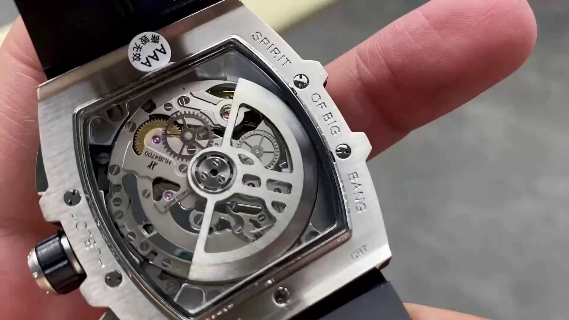 Hublot Spirit Of Big Bang Replica 642.NX.0170.RX.1104 42mm Grey Dial Watch
