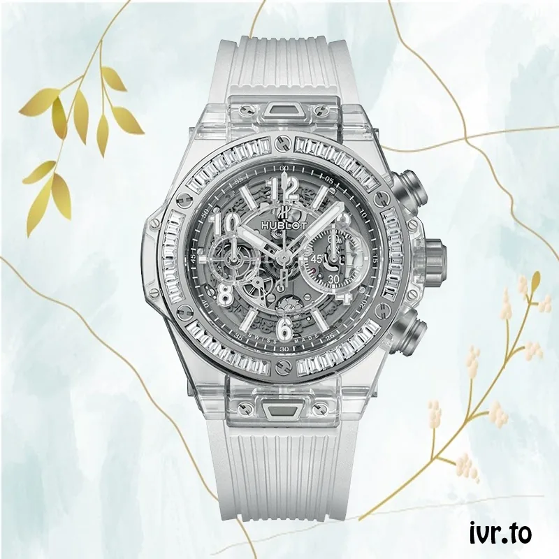 Hublot Big Bang Men's 411.JX.4802.RT.1904 45mm Diamond Bezel