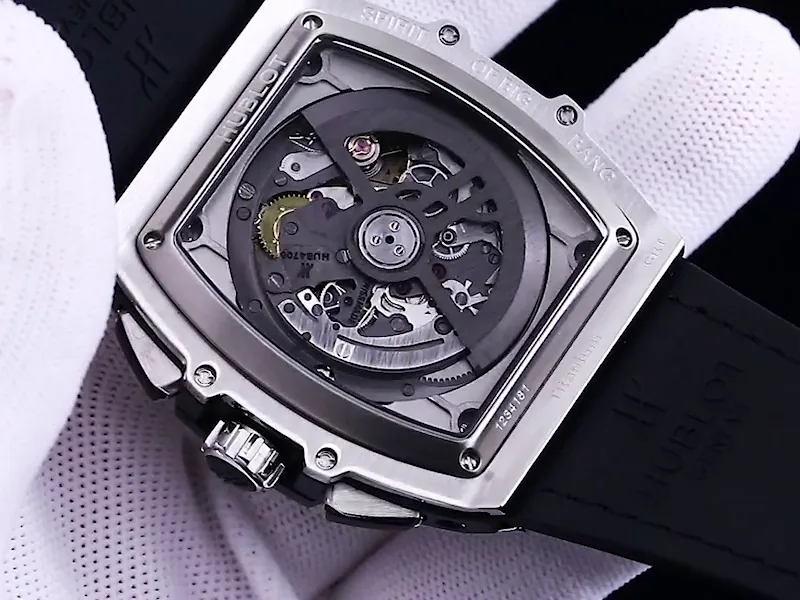 Hublot Spirit of Big Bang Replica 601.NX.0173.LR.0904 Titanium Skeleton Dial Watch