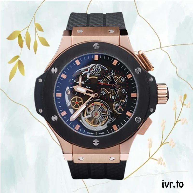 Hublot Big Bang 48mm BigbangSKSR-002 Men Stainless Steel Rose Gold-tone