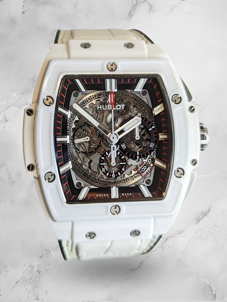 Hublot Spirit of Big Bang Replica 601.HX.0173.LR 42mm White Ceramic Watch